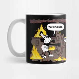 Everything is fine aboard the steamboat Mug